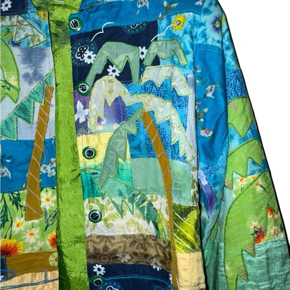 Sandy Starkman ECU Vintage Jacket ‘Social Butterfly’ Art Size Small - Picture 5 of 12